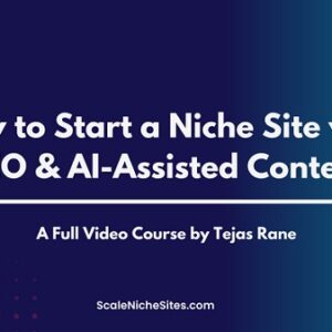 Tejas Rane – Scaling Niche Site with SEO & AI-Assisted Content